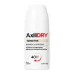 Кульковий дезодорант-антиперспірант AxillDRY Sensitive (до 48 годин захисту) 50 мл