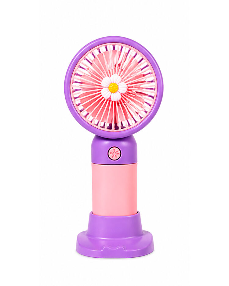 Портативний мінівентилятор з USB-підставкою Handheld Fan - Зображення 2