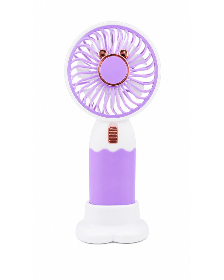 Портативний мінівентилятор з USB-підставкою Handheld Fan - Зображення 3