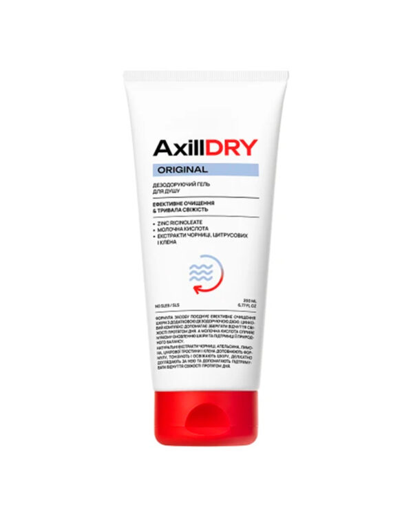 Дезодоруючий гель для душу AxillDRY Original 200 мл