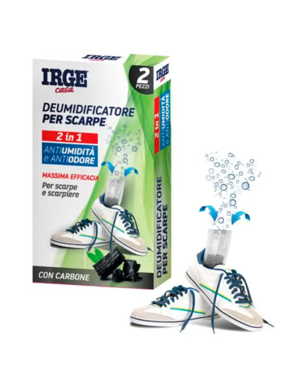 Осушувач для взуття IRGE Deumidificatore per Scarpe (2 шт × 23 мл)