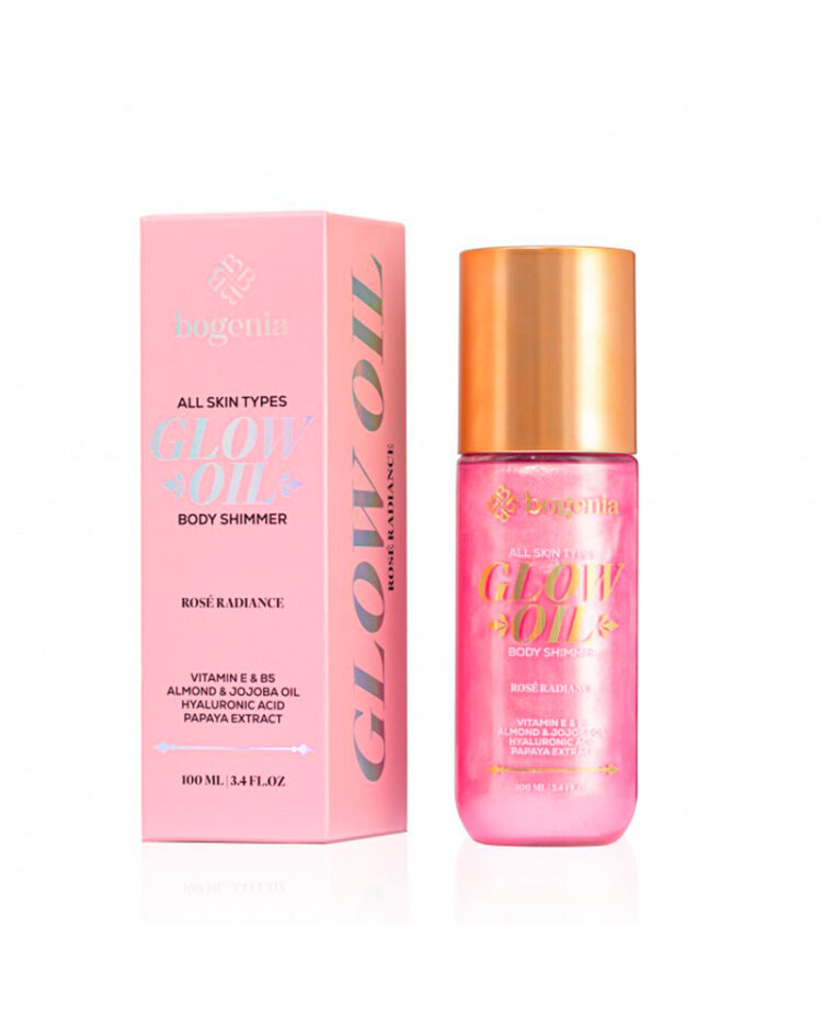 Олія-шимер для тіла Bogenia Glow Oil Body Shimmer - Зображення 3