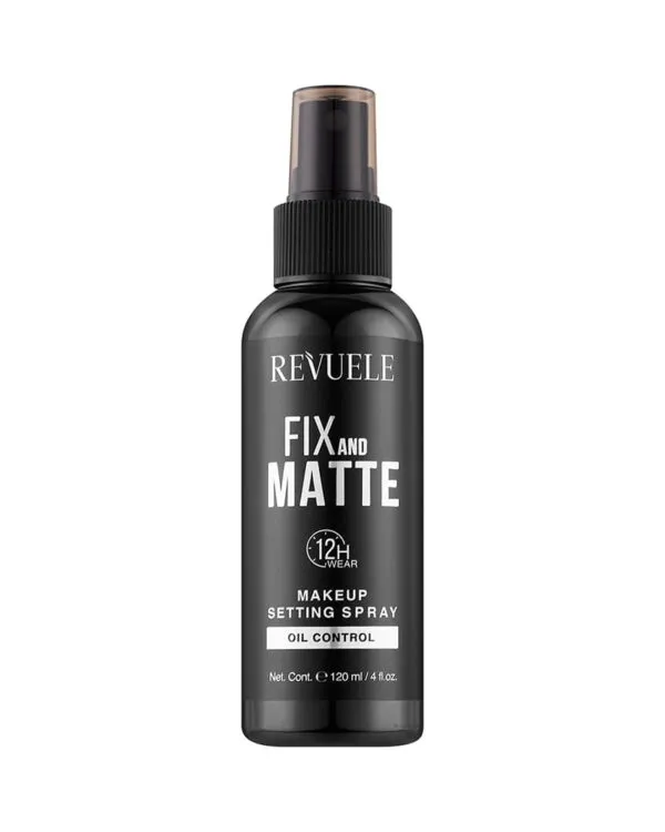Спрей-фіксатор для макіяжу матувальний Revuele Fix & Matte 120 мл