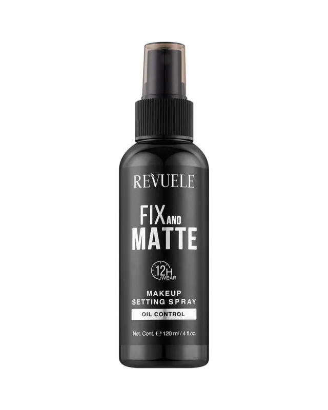 Спрей-фіксатор для макіяжу матувальний Revuele Fix & Matte 120 мл