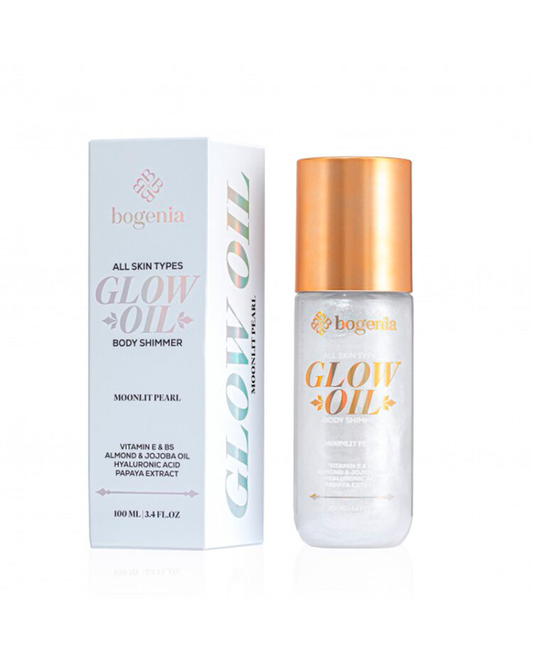 Олія-шимер для тіла Bogenia Glow Oil Body Shimmer - Зображення 4