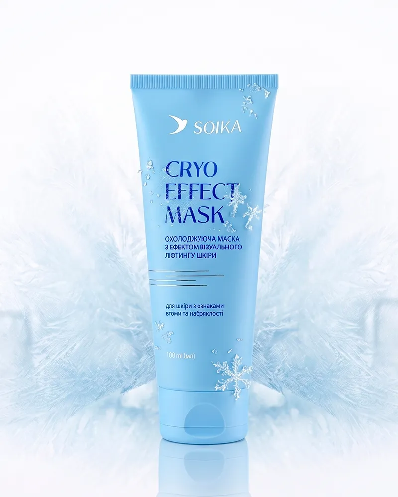 Охолоджувальна маска для обличчя з ліфтинг-ефектом SOIKA CRYO EFFECT MASK 200 мл