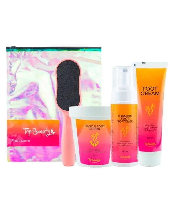 Набір для догляду за стопами 4 в 1 Top Beauty (у пакеті zip-lock)