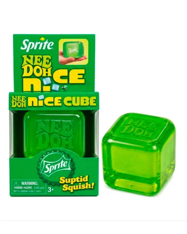 Іграшка-антистрес Куб NeeDoh Nice Cube Sprite Edition