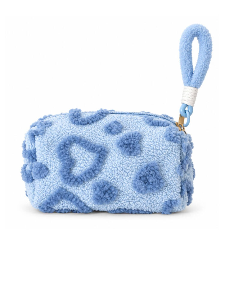 Плюшева косметичка "Fluffy Hearts" (20х9х11 см)