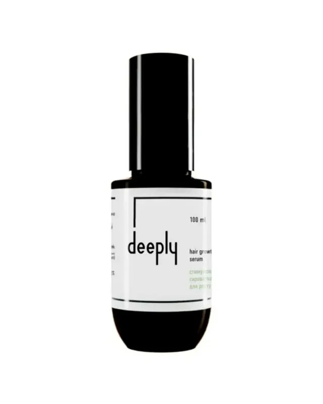 Стимулююча сироватка для росту волосся deeply hair growth serum (100 мл)